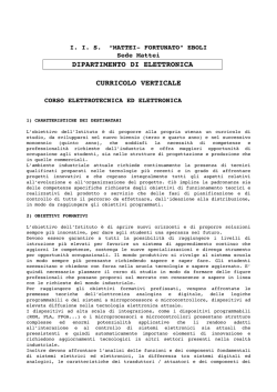 1 CARATTERISTICHE DEI DESTINATARI - IIS Mattei