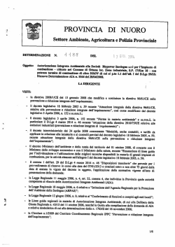 Determinazione n. 1188 del 17.06.14