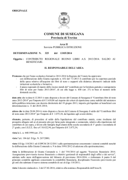 scarica documento - Comune di Susegana