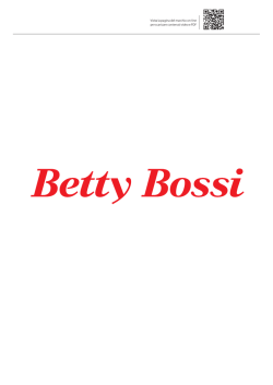 Scarica il catalogo dei prodotti Betty Bossi