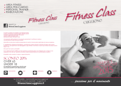 prezzi - Fitness Class Cuggiono