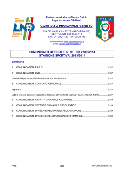Com_N90_Unico - F.I.G.C. Veneto