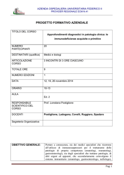 approfondimenti diagnostici in patologia clinica - 1