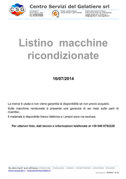 Centro Servizi del Gelatiere srl