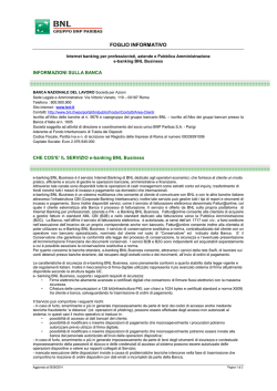 e Banking BNL Business