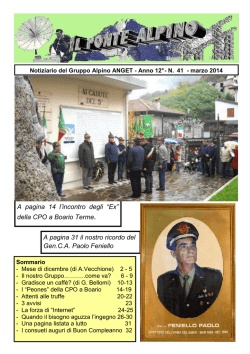 della CPO a Boario Terme.