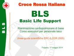 BLS Basic Life Support Folgaria 17 maggio 2014
