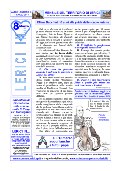 marzo 2014 / anno 7