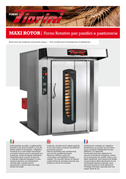 MAXI ROTOR| Forno Rotativo per panifici e pasticcerie