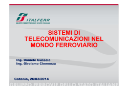 Slide - Ingegneria delle Telecomunicazioni Corso di Laurea