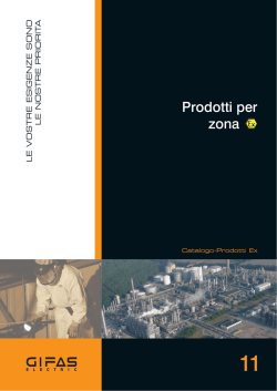 Catalogo Prodotti per Zona EX - GIFAS