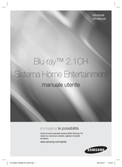 Blu-ray&trade; 2.1CH Sistema Home Entertainment