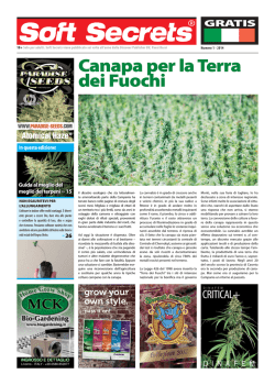 Canapa per la Terra dei Fuochi