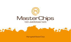 #ilprogettoMasterChips