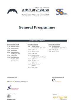 General Programme