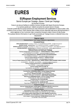 EURES EURopean Employment Services