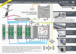 BTK. Amplificatore TV Larga Banda (UHF 131dB&micro;V