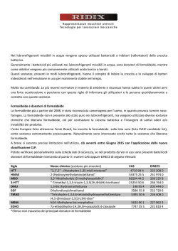 Riconoscere i battericidi e le sostanze pericolose per l