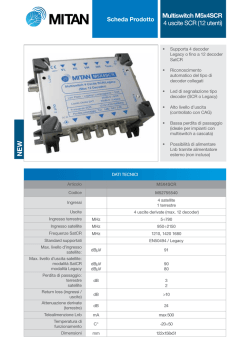 Scheda Tecnica M5x4SCR