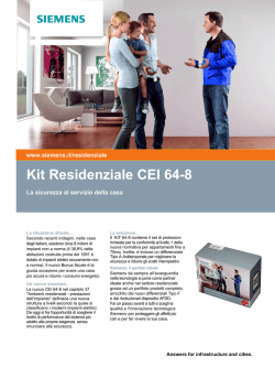 Kit Residenziale CEI 64-8