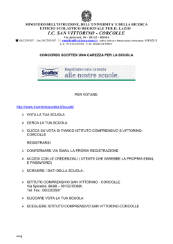 I.C. SAN VITTORINO - CORCOLLE - Istituto Comprensivo San