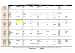 calendario turni === d e f i n i t i v o