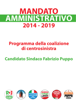 MANDATO AMMINISTRATIVO 2014
