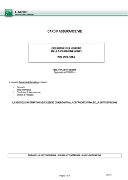 CARDIF ASSURANCE VIE