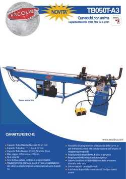 TopBender TB050T-A - CML International SpA