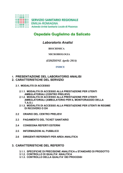 Carta dei servizi