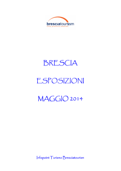 Calendario Aggiornato Esposizioni Maggio 2014