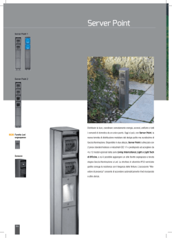 Server Point - Goccia illuminazione S.r.l.