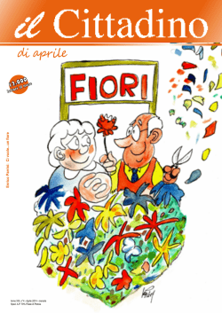 di aprile - Edizioni il cittadino