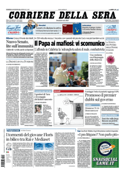 Corriere della sera - 22.06.2014