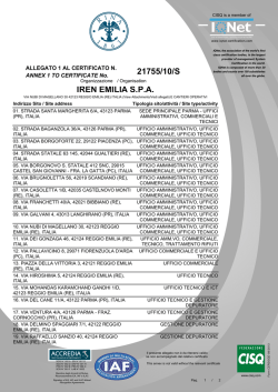 21755/10/S IREN EMILIA S.P.A.