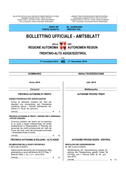 azienda san. della prov. aut. di bolzano
