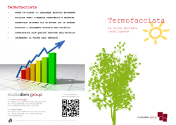 Termofacciata - Studio DBM &ndash; Architettura