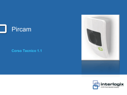 Corso Tecnico Pircam..