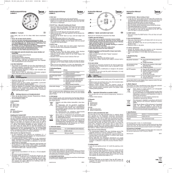 LUNA5-2 &ndash; Funkuhr LUNA5-2 &ndash; Radio controlled wall