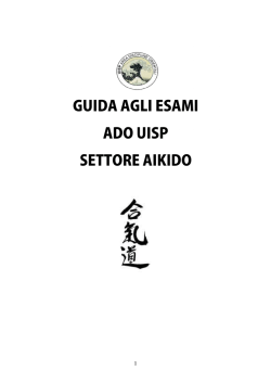 Guida agli esami ADO UISP settore Aikido
