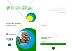 Carta dei servizi