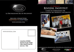 Scarica Brochure - Decorazioni Rivedil