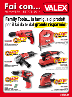 fai con... valex primavera - estate 2014