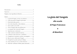 La gioia del Vangelo