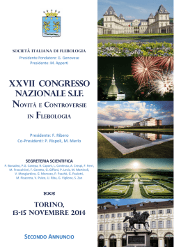 Programma Congresso SIF