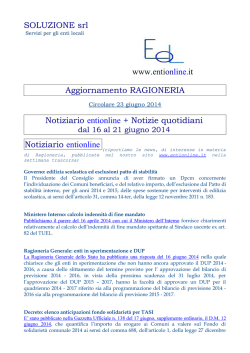 SOLUZIONE srl - Entionline.it