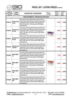 PL2014 - OT Bioelettronica