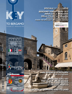 The Key to Bergamo #034 - 01/2014