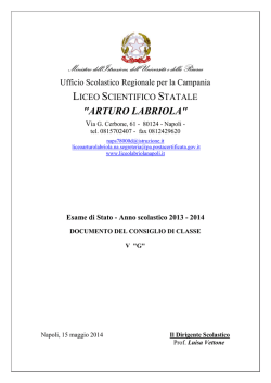 Esame di Stato - Anno scolastico 2013 - 2014