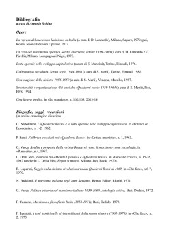 Bibliografia - antimoderati